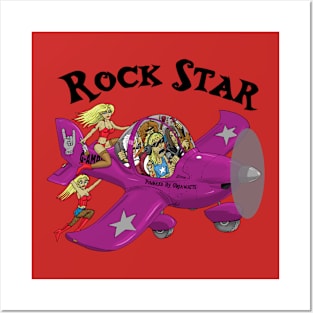 Evektor EV97 Rock Star Pink Lightsports Posters and Art